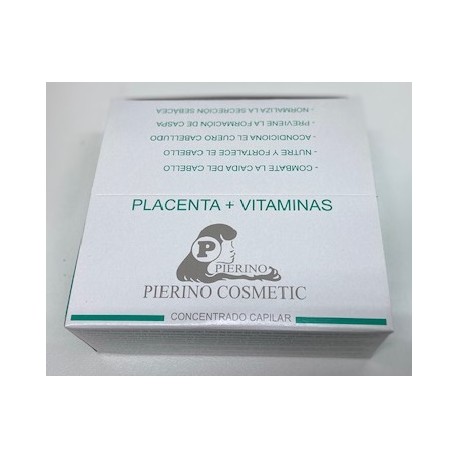 AMPOLLAS PLACENTA PIERNO 12 UNIDADES