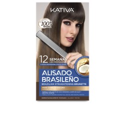 ALISADO BRASILEÑO KERATINA KATIVA CABELLOS OSCUROS