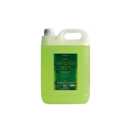 GARRAFA CHAMPU MANZANA 5 LITROS KIN